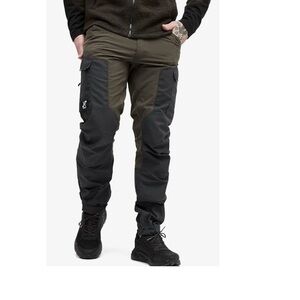 Revolution Race Stylish Black and Olive Cargo Pants
